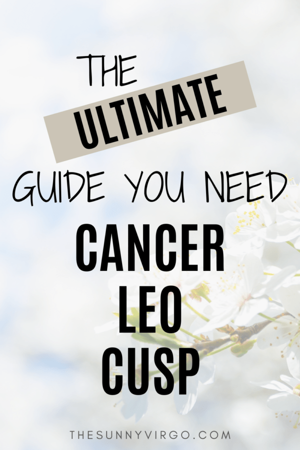 Cancer Leo Cusp Dates Traits How To Live Being One   16 600x900 